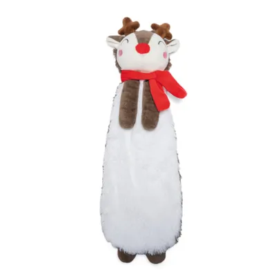 beeztees Flatino Reindeer Dog Toy - 35 x 12 x 5.5 cm (L x W x H)