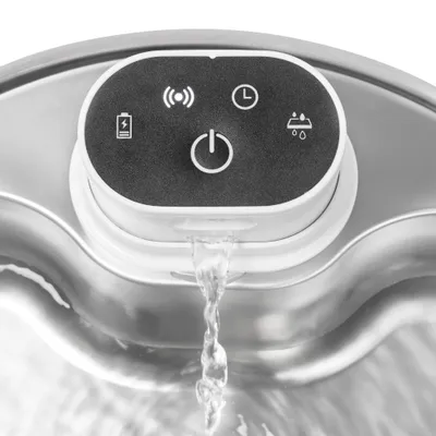 Dog Mate Fontanella in acciaio inox Wireless - 8 L