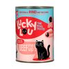 Sparpaket Lucky Lou Adult 24 x 400 g Geflügel & Rind