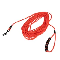 Longe TIAKI Neo Comfort, rouge pour chien - L 15 m, l 6 mm