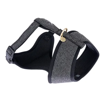 Harnais Nomad Tales Calma, ébène pour chien - taille S : tour de poitrail 32 - 46 cm