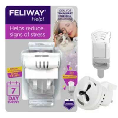 Feliway® Help! - Starter Set (Diffuser & Refill Cartridge) Feliway® Help! - Starter Set (Diffuser & Refill Cartridge)