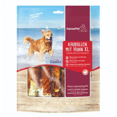 Hansepet Kaurollen mit Hühnchenfilet XL - 450 g Hansepet Kaurollen mit Hühnchenfilet XL - 450 g