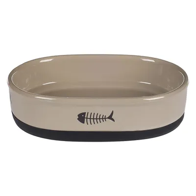 Flamingo Auri Bol de ceramică pentru pisici  - 550 ml, L 18,5 x l 13 x î 5 cm