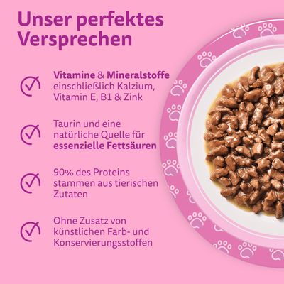 Jumbopack Whiskas Junior Frischebeutel 96 x 85 g
