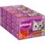 Whiskas Senior Maaltijdzakjes 48 x 85 g Kattenvoer 7+ Klassieke selectie in saus