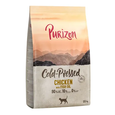 Purizon Kaltgepresst Huhn mit Fischöl - 2 x 2,5 kg