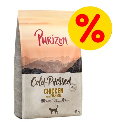 Purizon Coldpressed 2 x 2,5 kg pienso prensado en frío - Pack Ahorro Purizon Coldpressed 2 x 2,5 kg pienso prensado en frío - Pack Ahorro