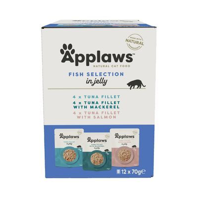 Applaws Maaltijdzakjes in Gelei 12 x 70 g
