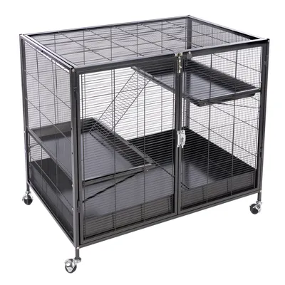TIAKI Kleintierkäfig Étagère - Hauptkäfig: L 93,5 x B 63 x H 84 cm