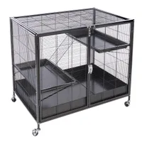 TIAKI Kleintierkäfig Étagère - Hauptkäfig: L 93,5 x B 63 x H 84 cm