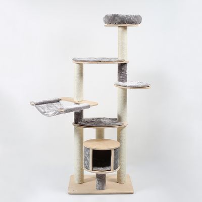 Natural Paradise Kratzbaum Petunia grau