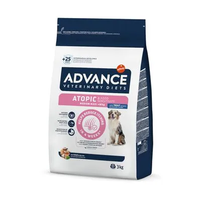 Advance Veterinary Diets Atopic Forel Hondenvoer - 12 kg