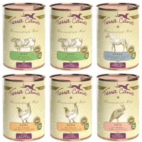 Lot économique Terra Canis Classic 12 x 400 g pour chien - lot mixte (4 variétés)