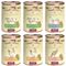 Terra Canis Classic 12 x 400 g Alimento umido per cane Mix: Manzo, Pollo, Tacchino, Cavallo