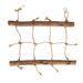 TIAKI Pared de cuerda para trepar para pájaros S: 40 x 35 cm (L x Al)