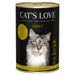 Cat's Love 6 x 400 g comida húmeda para gatos Ternera y Pavo