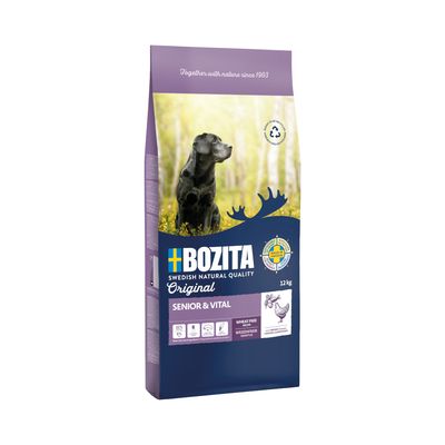 Bozita Original Senior & Vital mit Huhn - Weizenfrei Sparpaket: 2 x 12 kg