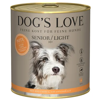 Dog´s Love Senior/Light Pute - 24 x 800 g