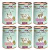 Terra Canis Senza cereali 6 x 400 g umido per cane Mix: Manzo, Pollo, Selvaggina