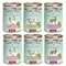 Terra Canis bezobilné krmivo 6 x 400 g Mix - Zvěřina, kuřecí hovězí