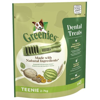 Greenies Daily Oral Care Dental Treats for Teenie-Sized Adult Dogs 340g