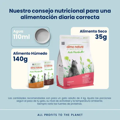 Almo Nature Functional Anti Hairball - 2 x 2 kg - Pack Ahorro