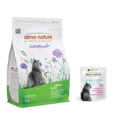 Almo Nature ​​​​​​​2 kg + Hydration Help 6 x 50 g på kjøpet!