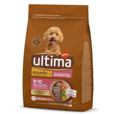 Ultima Mini Sensitive, łosoś - 3 kg (2 x 1,5 kg)