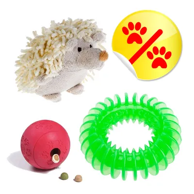 Lot de 3 jouets pour chien - lot de 3 jouets Lot de 3 jouets pour chien - lot de 3 jouets