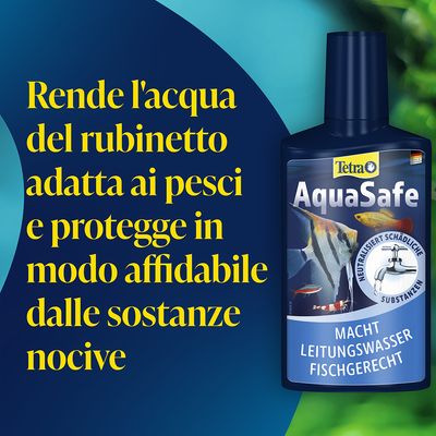 Tetra AquaSafe Preparato per il trattamento dell’acqua - 3 x 500 ml