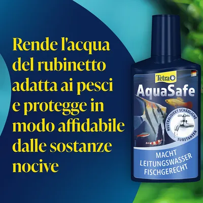 Tetra AquaSafe Preparato per il trattamento dell’acqua - 3 x 500 ml