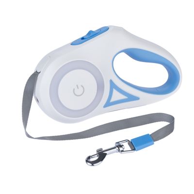 TIAKI Einziehbare Leine mit Licht Dragonfly, 3 m bis 15 kg, ca. 3 m