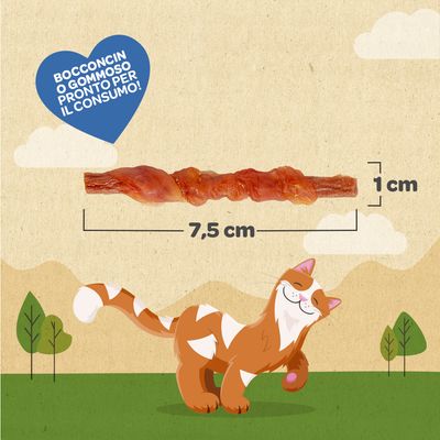 Meowee! Chicken Twister Sticks - Set %: 3 x 31 g