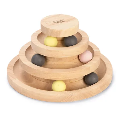Designed by Lotte Mia Wooden Play Tower - 1 Toy