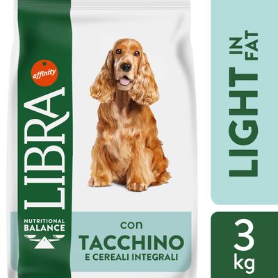 Libra Dog Light con Tacchino Crocchette per cane