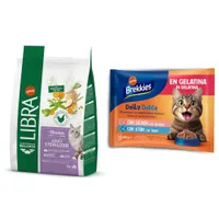 Affinity Libra 1,5 à 12 kg + sachets Brekkies Daily Delice 4 x 85 g offerts ! - Adult Sterilised Poulet (3 kg)