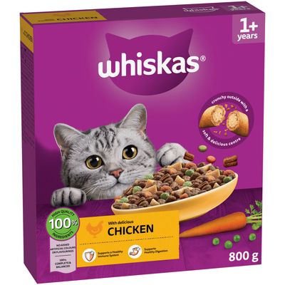 Whiskas 1+ Chicken 800g