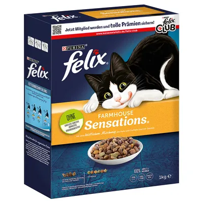 Felix Farmhouse Sensations cu pasăre - 1 kg