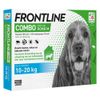 Frontline Combo Spot-On Hond M - 10-20 kg Dubbelpak: 2 x 6 Pipetten x 1,34 ml
