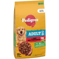 Pedigree Adult Complete with Beef & Vegetables - 12kg