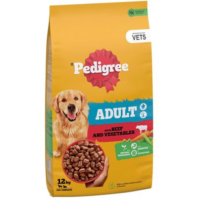 Pedigree Adult Complete with Beef & Vegetables 12kg