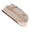 TIAKI Holzplattform mit Rinde, oval ca. B 8 x H 4 x L 17 cm