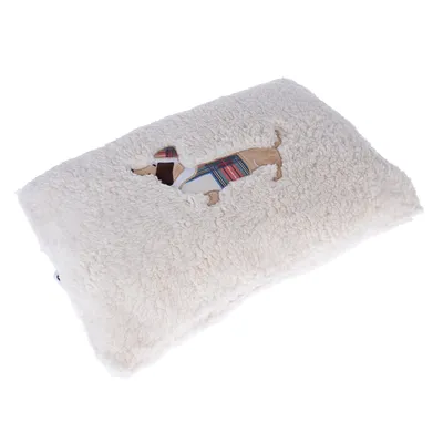 TIAKI Funny Winter Dog kudde - L 50 x B 30 cm TIAKI Funny Winter Dog kudde - L 50 x B 30 cm