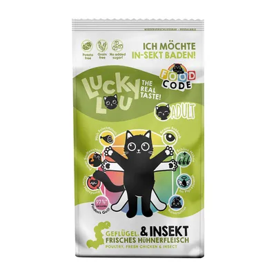 Lucky Lou Adult drůbež a hmyz - výhodné balení: 2 x 340 g
