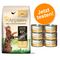 Lot 400 g de croquettes Applaws + 6 x 70 g de pâtée Applaws pour chat poulet & saumon