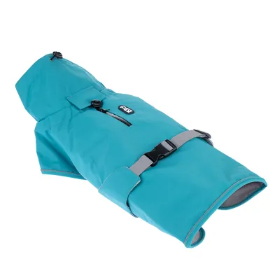 Manteau de pluie TIAKI Teal - longueur du dos : environ 50 cm