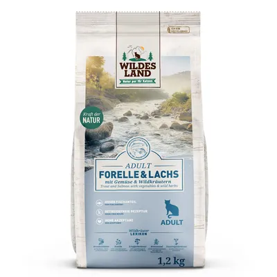 Wildes Land Cat Forelle & Lachs - 1,2 kg Wildes Land Cat Forelle & Lachs - 1,2 kg