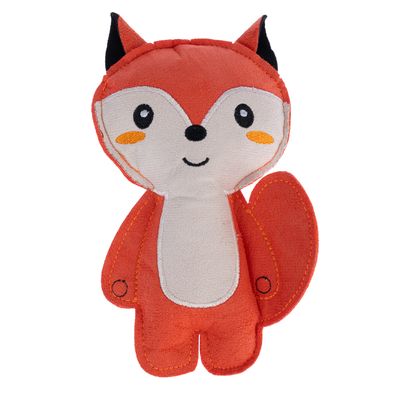 TIAKI Squeaky Fox kutyajáték H 19 x Sz 12 x M 4 cm