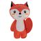 TIAKI Squeaky Fox kutyajáték H 19 x Sz 12 x M 4 cm